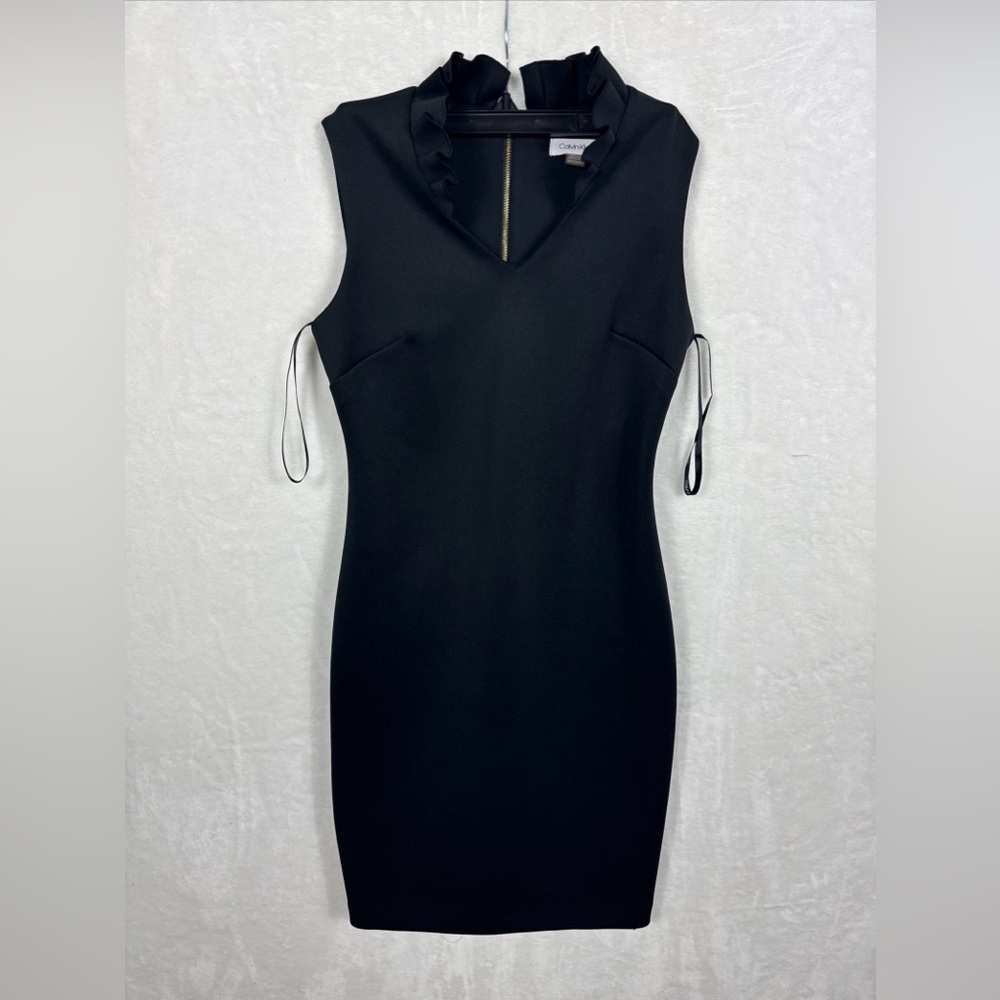Calvin klein dress size 2P black color